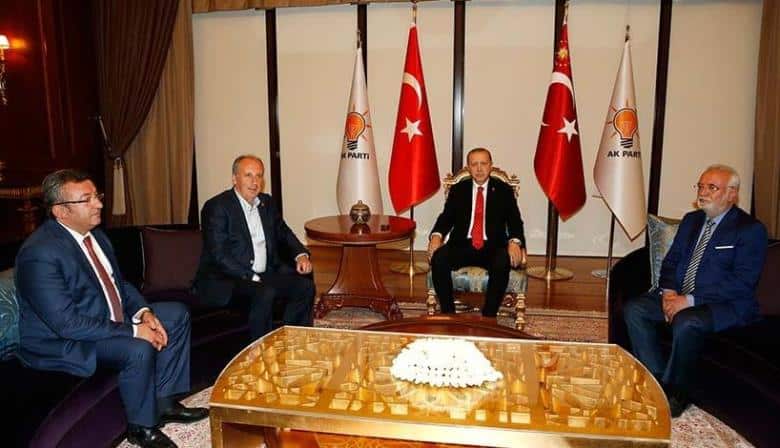 Muharrem ince recep tayyip erdoğan görüşmesi ak parti genel merkezi
