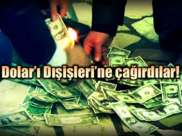 Top patladı mı? dolar dışişleri bakanlığı na çağırdılar