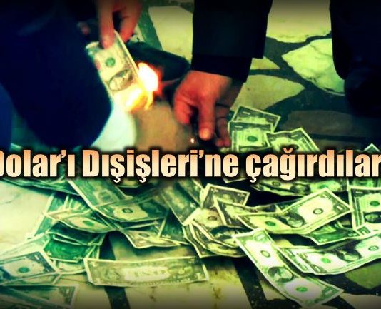 Top patladı mı? dolar dışişleri bakanlığı na çağırdılar