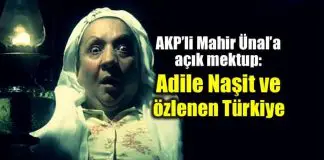 Mahir Ünal’a açık mektup: Adile Naşit ve özlenen Türkiye Mahir Ünal açık mektup: Adile Naşit ve özlenen eski Türkiye