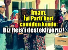 İmam İyi Parti'lileri camiden bu sözlerle kovdu: Biz Reis'i destekliyoruz