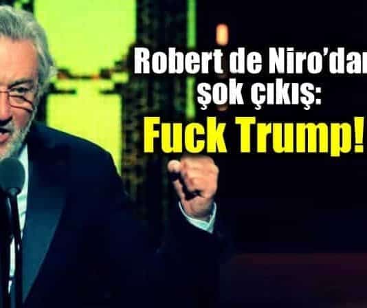 robert de niro fuck trump