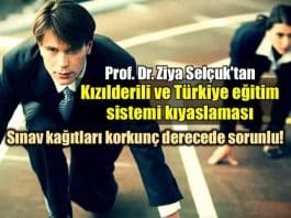 Prof. Dr. Ziya Selçuk çarpıcı Türkiye gençlik ve eğitim sorunu analizi kızılderili eğitim sistemi