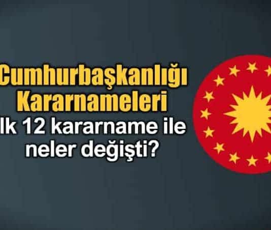 Cumhurbaşkanlığı Kararnamesi (CBK) nedir? Yetkileri neler?