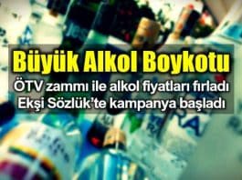 öTV zammı ile alkol fiyatları fırladı: Ekşi Sözlük Büyük Alkol Boykotu başlatıldı