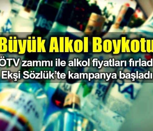 öTV zammı ile alkol fiyatları fırladı: Ekşi Sözlük Büyük Alkol Boykotu başlatıldı