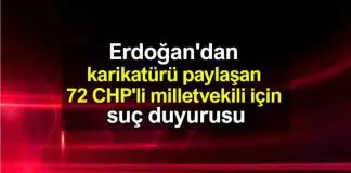 Erdoğan’dan karikatürü paylaşan 72 CHP’li milletvekili için suç duyurusu Erdoğan tayyipler alemi karikatürü paylaşan 72 CHP milletvekili için suç duyurusu
