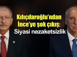 Kemal Kılıçdaroğlu Muharrem ince Siyasi nezaketsizlik