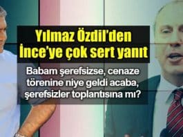 Yılmaz Özdil ile Muharrem ince şerefsiz oğlu şerefsiz polemiği