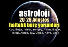 Astroloji: 20 – 26 Ağustos 2018 haftalık burç yorumları Astroloji: 20 - 26 Ağustos 2018 haftalık burç yorumları