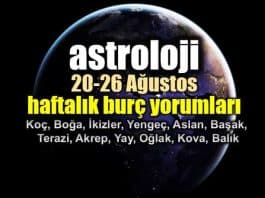 Astroloji: 20 - 26 Ağustos 2018 haftalık burç yorumları