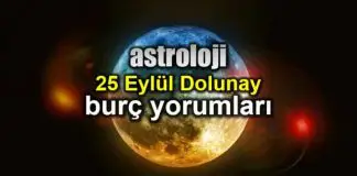 Astroloji: 25 Eylül Koç burcunda Dolunay burç yorumları Astroloji: 25 Eylül Koç burcunda Dolunay burç yorumları