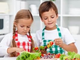 Çocuklar için bir günlük beslenme programı