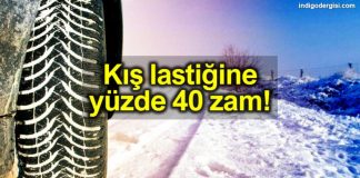 Kış lastiği fiyatlarına yüzde 40 zam geldi!