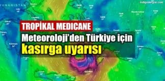 Meteoroloji Türkiye ege için kasırga uyarısı: Tropikal Medicane