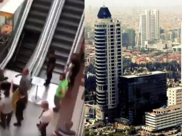 Metrocity AVM yürüyen merdivenlerine haciz şoku!