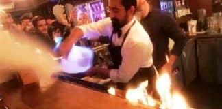 Nusret alev şovunda müşteriler yandı: Biri ağır 5 yaralı