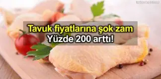 Tavuk fiyatlarına şok zam: Yüzde 200 arttı! Tavuk fiyatlarına şok zam: Yüzde 200 arttı!