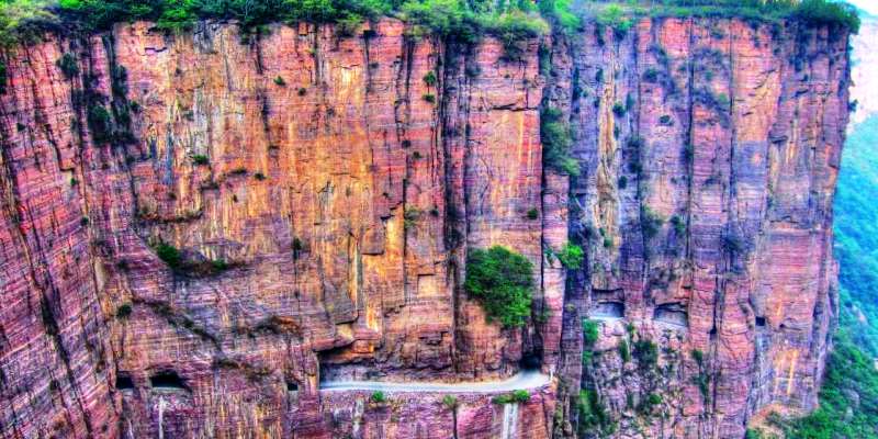 Guolian Tüneli Yolu, Çin