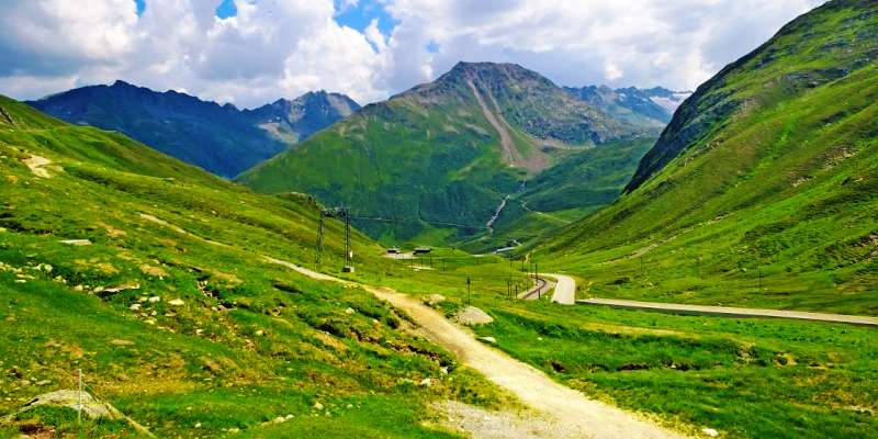 Oberalp Geçidi, İsviçre
