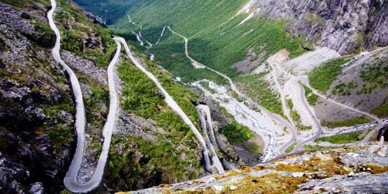 Trollstigen Yolu, Norveç
