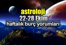 Astroloji: 22 - 28 Ekim 2018 haftalık burç yorumları