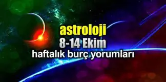 Astroloji: 8 – 14 Ekim 2018 haftalık burç yorumları Astroloji: 8 - 14 Ekim 2018 haftalık burç yorumları