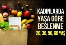 Kadınlar için yaş aralıklarına göre beslenme formülleri Kadınlar için yaş aralıklarına göre beslenme formülleri