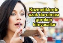Kozmetik ürünlerde zararlı kimyasallar listesi Kozmetik ürünlerde zararlı kimyasallar listesi