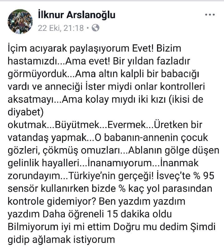 prof dr ilknur arslanoğlu Dilara Kilcioğlu