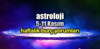 Astroloji: 5 – 11 Kasım haftalık burç yorumları Astroloji: 5 - 11 Kasım haftalık burç yorumları