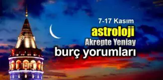 Astroloji: Akrep burcunda Yeni Ay (7 – 17 Kasım) burç yorumları Astroloji: Akrep burcunda Yeni Ay (7 - 17 Kasım) burç yorumları