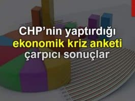 CHP'nin yaptırdığı ekonomik kriz anketi