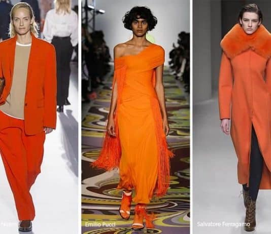 2019 kış modası: Favori renk turuncu