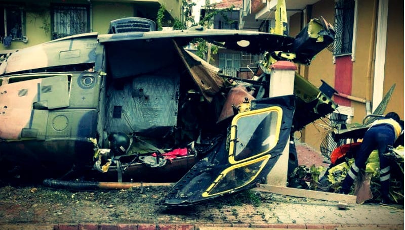 Kahraman pilotlar: Görgü tanıkları helikopter kazasını anlattı