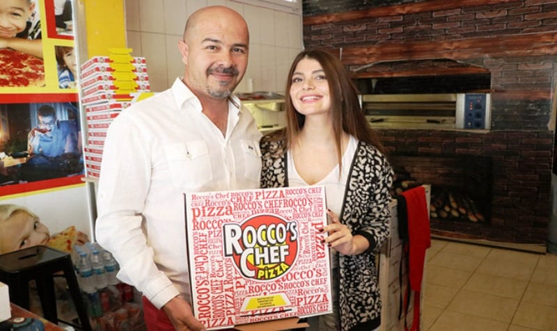 kilitli pizza kutusu pizzacı mersin rocco chef