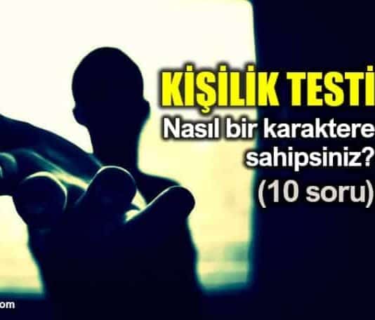 Kişilik testi: Nasıl bir karaktere sahipsiniz?