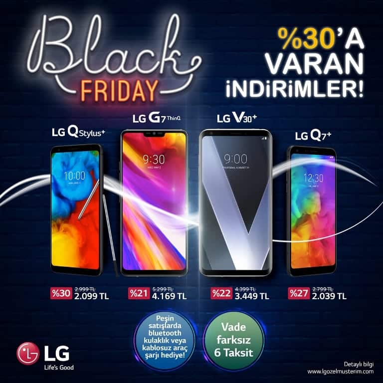 LG Black Friday özel indirim kampanyaları başladı!