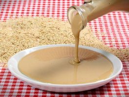 Demir eksikliği için gerekli yiyecekler listesi tahin