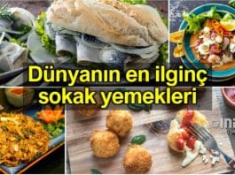 Dünyanın en ilginç çok lezzetli sokak yemekleri