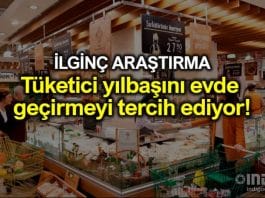 İlginç araştırma: Tüketicinin tercihi evde yılbaşı eğlencesi