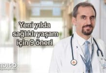 Yeni yılda sağlıklı yaşam için 9 öneri Yeni yılda sağlıklı yaşam için 9 öneri