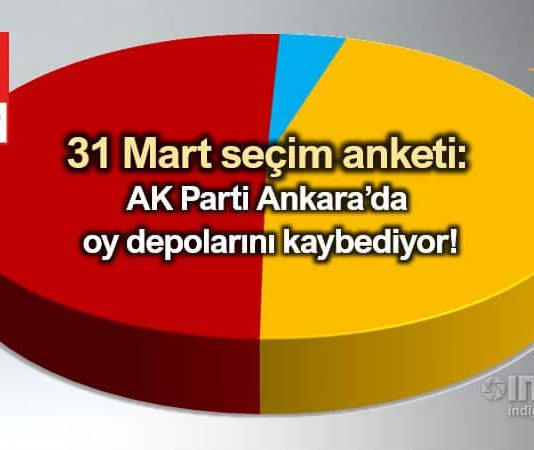 31 Mart son seçim anketi: AK Parti Ankara'da oy depolarını kaybediyor!