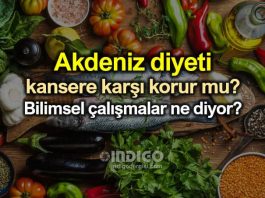Akdeniz diyeti kansere karşı koruyucu mu?