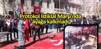 Bayburt protokol İstiklal Marşı ayağa kalkmadı