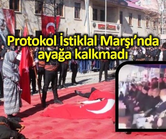 Bayburt protokol İstiklal Marşı ayağa kalkmadı