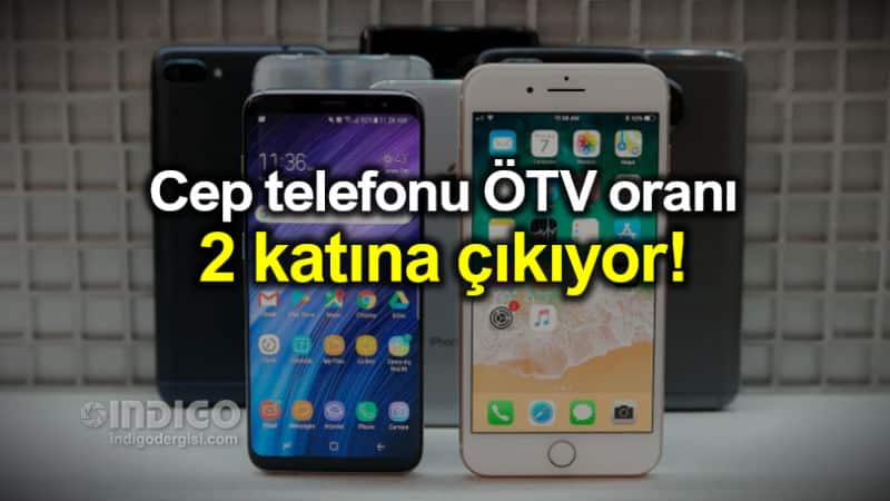 Cep telefonu ÖTV oranı yüzde 50'ye yükseltiliyor!