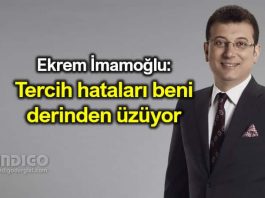 Ekrem İmamoğlu: Tercih hataları beni derinden üzüyor