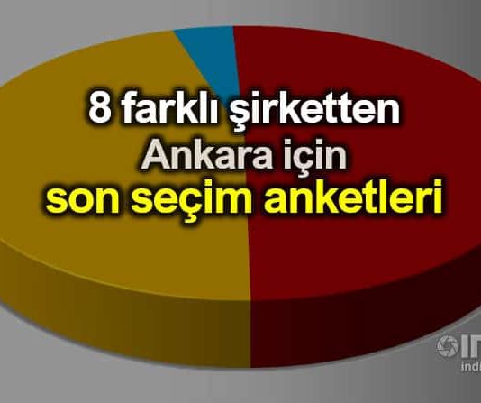8 farklı şirketten seçim anketi: Ankara son anketler