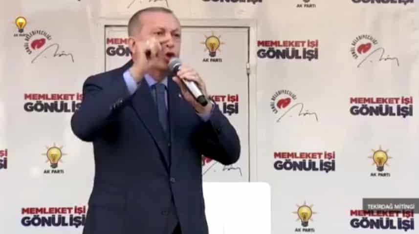 erdoğan tekirdağ mitingi 31 mart seçimleri